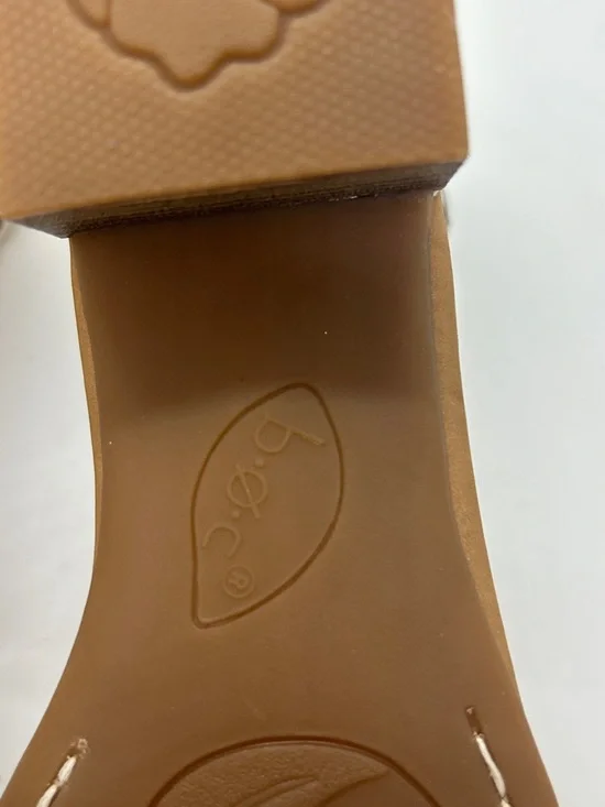 b.o.c. Women's Ivory Scalloped Ankle-Strap Sandals Size 10 NWOT - Picture 8 of 9